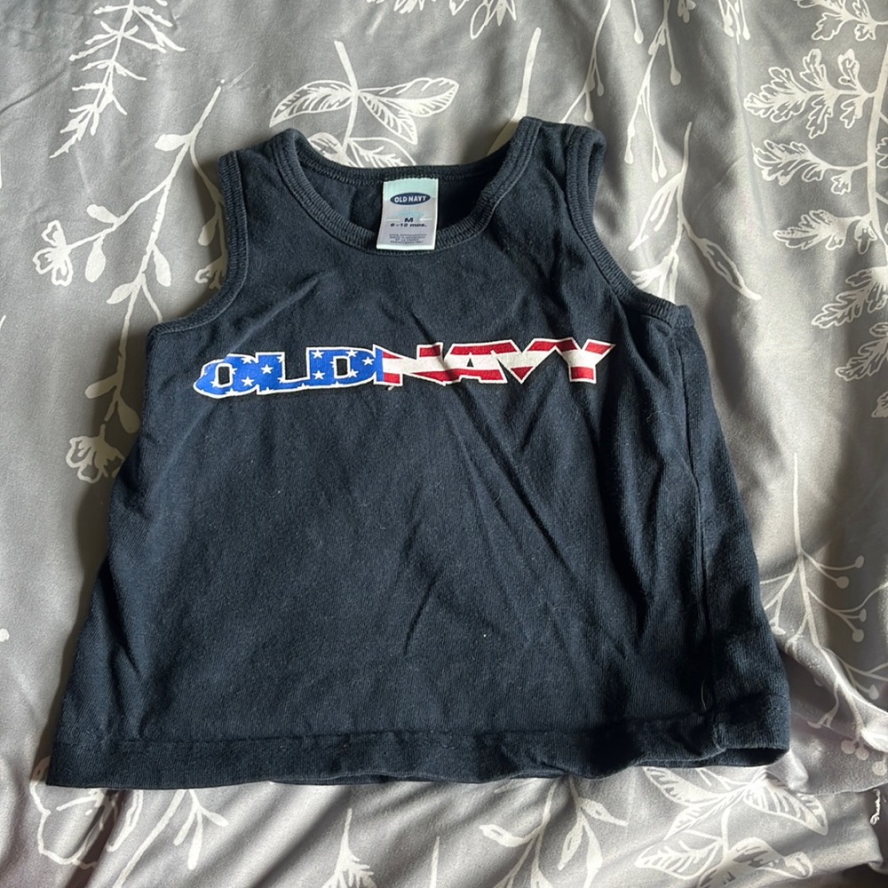 Old navy boys tank, 6-12 months